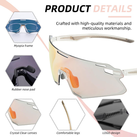ROCKBROS randloze fotochromische fietsbril sp318