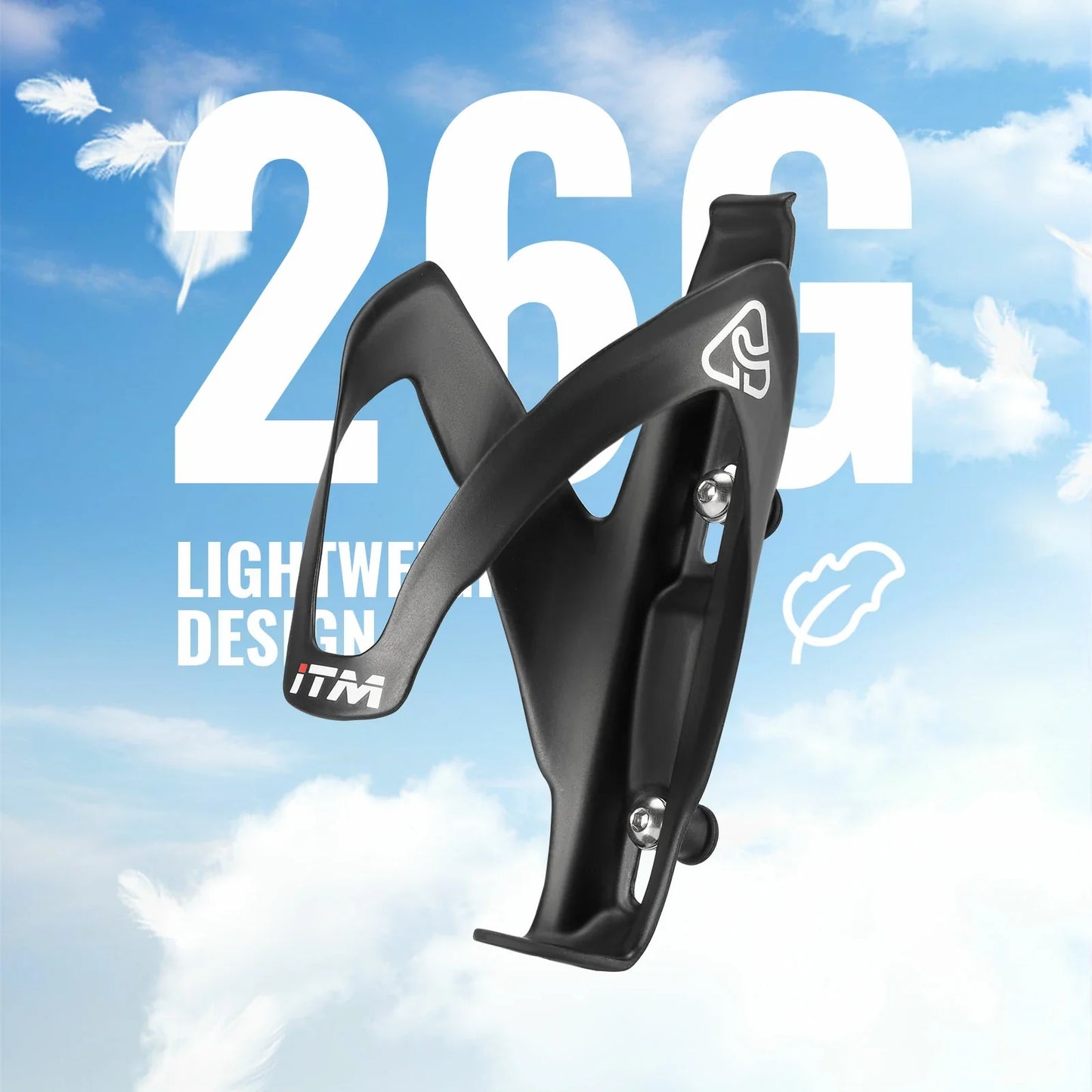ROCKBROS ultralichte stevige carbon bidonhouder#CH1
