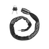 ROCKBROS kettingslot fiets 95 cm Heavy Duty diefstalbeveiliging met 2 sleutels
#Kleur_Zwart