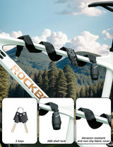 ROCKBROS kettingslot fiets 95 cm Heavy Duty diefstalbeveiliging met 2 sleutels
#Kleur_Zwart