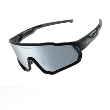 Kids Cycling Sunglasses Polarised & Photochromic UV400 Protection#Type_Polarised-black