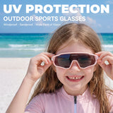 Kinder fietsbril met UV400-bescherming