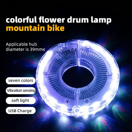 ROCKBROS led spaakverlichting kinderfiets#maat_kinderfiets volwassenenfiets