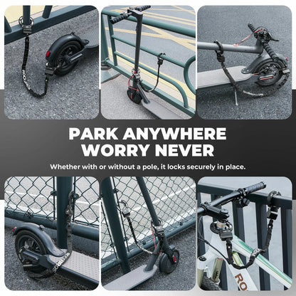 ROCKBROS lichtgewicht fiets- & e-scooter kettingslot