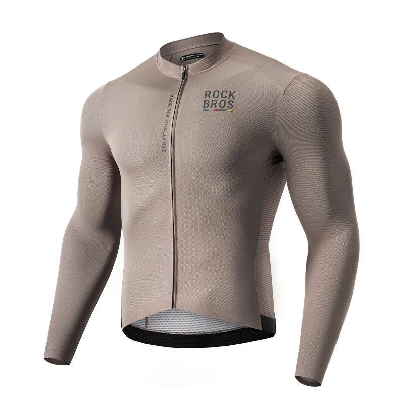 ROCKBROS lichtgewicht fietsshirt#brown