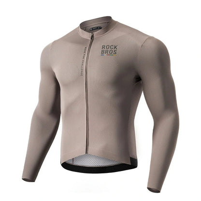 ROCKBROS lichtgewicht fietsshirt#brown