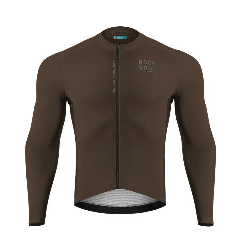 ROCKBROS lichtgewicht fietsshirt#brown
