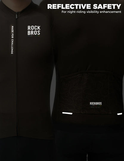 ROCKBROS lichtgewicht fietsshirt#beige