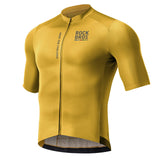 Heren fietsshirt met korte mouwen en YKK-rits