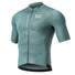 Heren fietsshirt met korte mouwen en YKK-rits