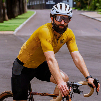 ROCKBROS heren lichtgewicht fietsshirt with rear pockets & ykk zip