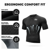 ROCKBROS lichtgewicht sportshirt yddx007#black