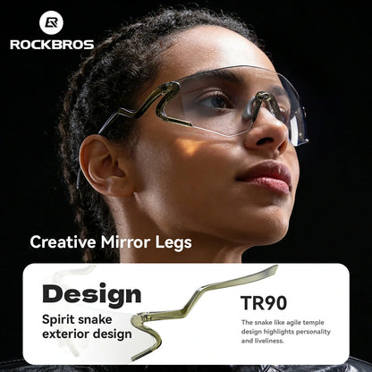 Photochromic Cycling Sunglasses with UV400 Protection