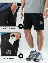 ROCKBROS casual sportshort voor heren met dubbele zakken