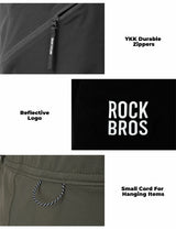 ROCKBROS casual sportshort voor heren met dubbele zakken