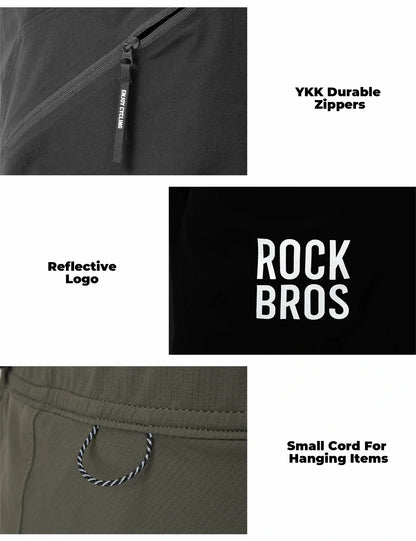 Lightweight Sports Shorts with Magnetic Waist & Secure Pockets