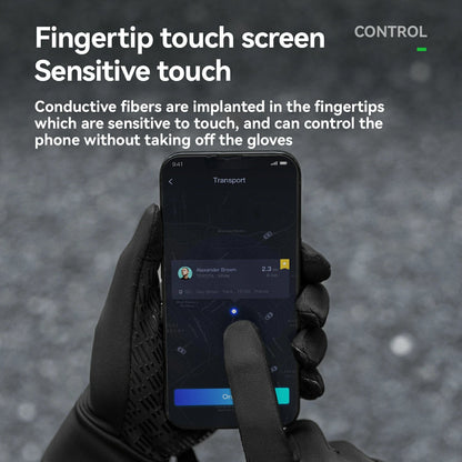 Lightweight Winter Cycling Gloves Windproof & Touchscreen