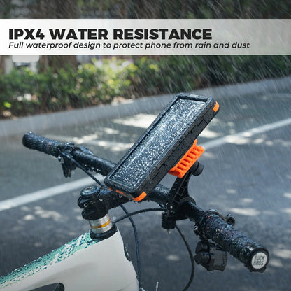 ROCKBROS magnetische waterdichte telefoonhouder voor fiets met snelkoppeling
