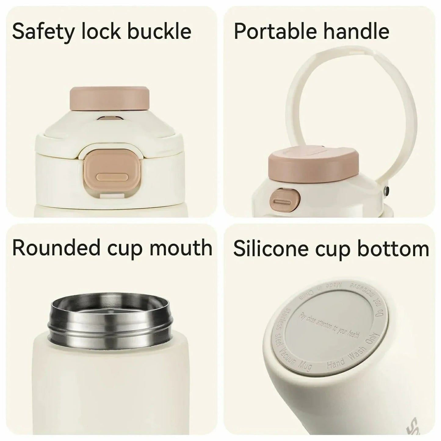 ROCKBROS magnetische bidonhouder met verstelbare band#550 ml geïsoleerde bidon