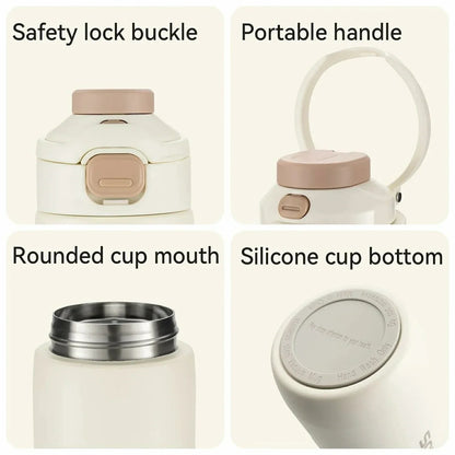 ROCKBROS magnetische bidonhouder met verstelbare band#550 ml geïsoleerde bidon