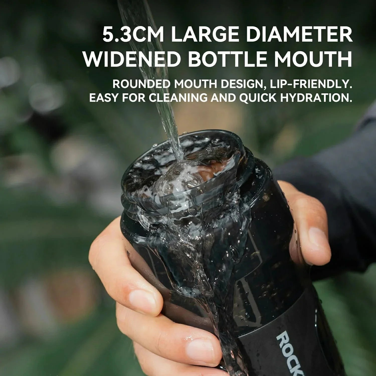 ROCKBROS magnetische bidonhouder met verstelbare band#700 ml sportbidon