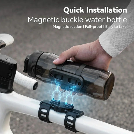 ROCKBROS magnetische bidonhouder met verstelbare band#700 ml sportbidon