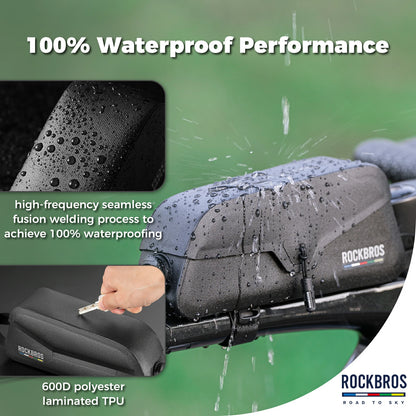 ROCKBROS road-to-sky magnetische bovenbuistas 100% waterproof