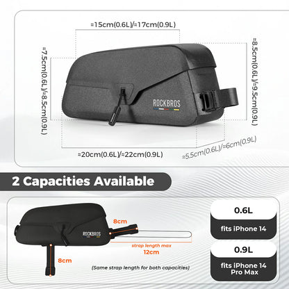 ROCKBROS road-to-sky magnetische bovenbuistas 100% waterproof