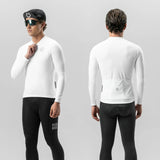 Heren lichtgewicht fietsshirt met lange mouwen