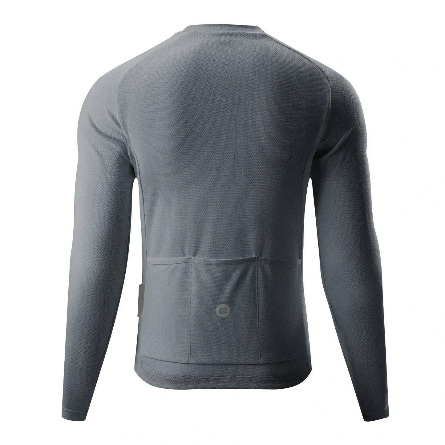 ROCKBROS heren lichtgewicht lange mouw cycling top for commuting#black