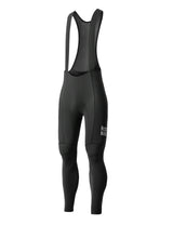 Heren lange fietsbroek met bretels en sneldrogende stof