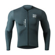 ROCKBROS heren fietsshirt lange mouw charcoal grey#m