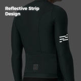 ROCKBROS heren fietsshirt lange mouw charcoal grey