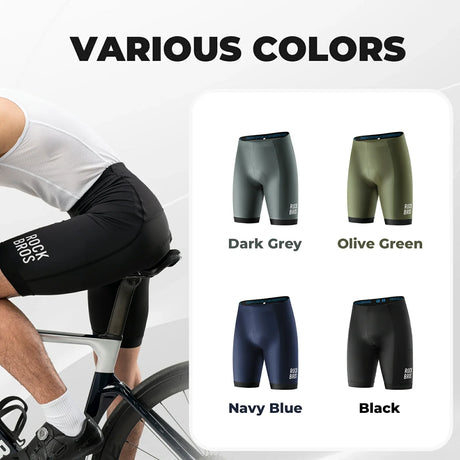 ROCKBROS heren fietsbroek met 3d-zeem en sneldrogende stof