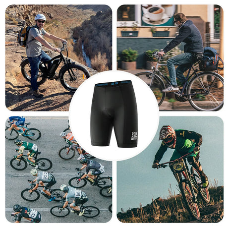 ROCKBROS heren fietsbroek met 3d-zeem en sneldrogende stof