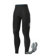Heren lichte lange fietsbroek met 3D-zeem