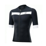 ROCKBROS heren korte mouw fietsshirt ademend mesh full zip#m