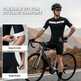 ROCKBROS heren korte mouw fietsshirt ademend mesh full zip#xl