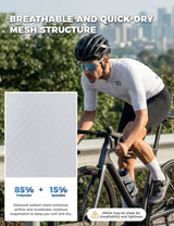 ROCKBROS heren korte mouw fietsshirt nisi#l