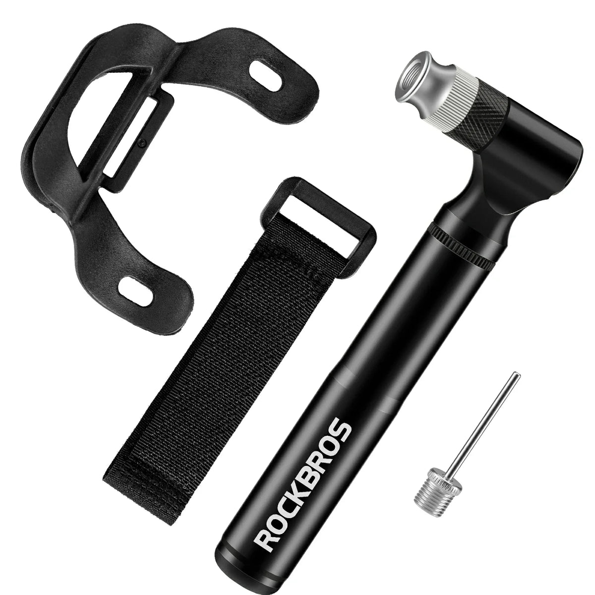 Mini fietspomp voor Presta en Schrader tot 130 PSI