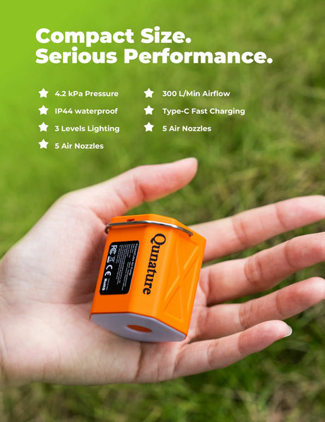 Mini elektrische luchtpomp met ledlamp
