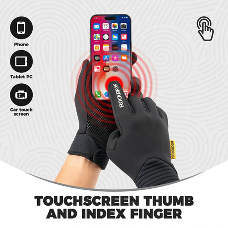 Waterafstotende MTB-fietshandschoenen met touchscreen