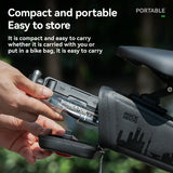 ROCKBROS multifunctionele mini ratchet tool 15-in-1 fietsreparatieset