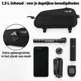 Slanke Bovenbuis Fietstas Waterbestendig 1,3L