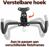 Opvouwbare fietswandhouder met dubbele haken