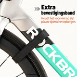 Opvouwbare fietswandhouder met dubbele haken