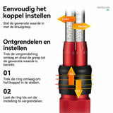 Verstelbare Momentsleutel Set 72-tands 2-24 Nm