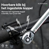 Verstelbare Momentsleutel Set 72-tands 2-24 Nm