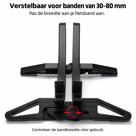 Fietsparkeerstandaard voor banden van 30–80 mm
