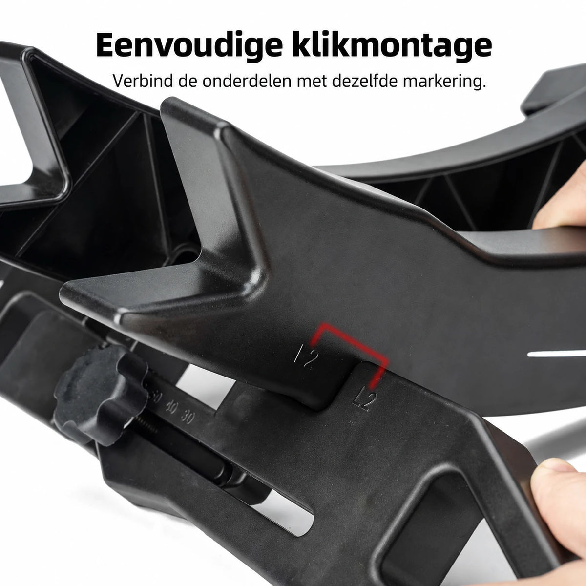 Fietsparkeerstandaard voor banden van 30–80 mm